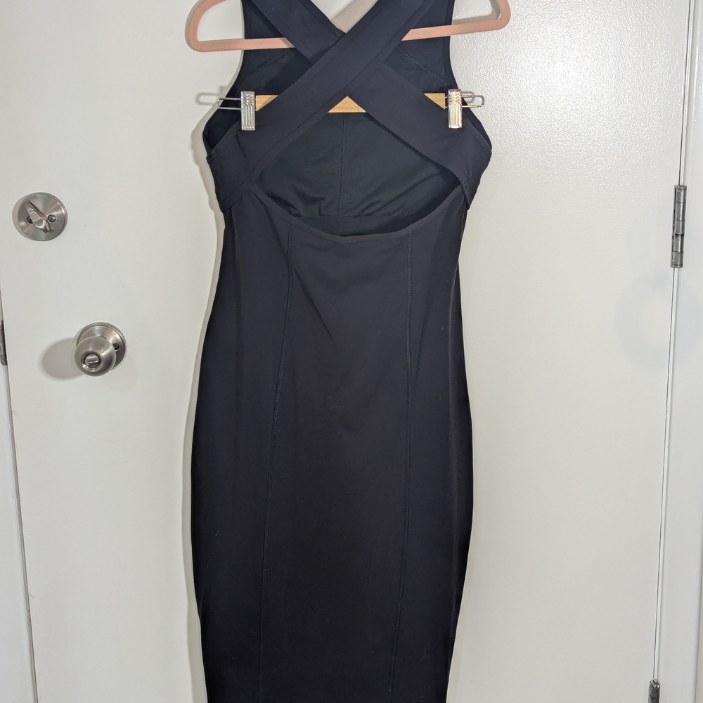 lululemon athletica Classic Black Midi Dress - Picture 4 of 5